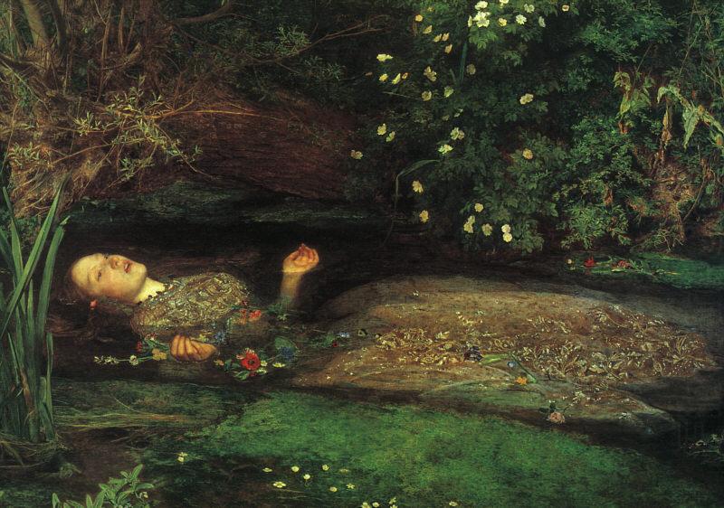 Sir John Everett Millais Ophelia china oil painting image